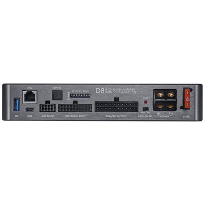 D8 V4 MUSWAY 8CH 800W AMP/ 10CH DSP