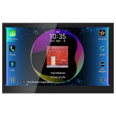JVC KW-Z800AW JVC 8" MODULAR SDIN MULTIMEDIA RECIEVER