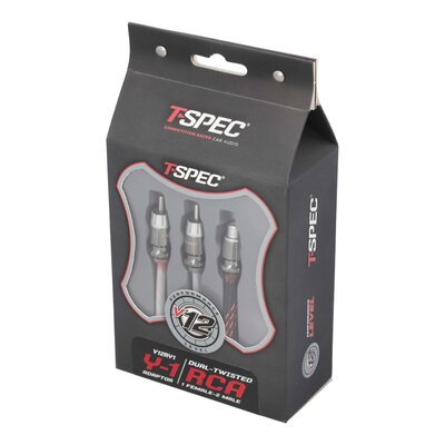 T-SPEC V12RY1 T-SPEC 1F-2M Y RCA CABLE