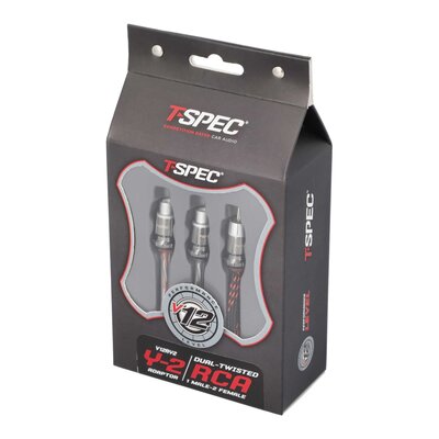 T-SPEC V12RY2 T-SPEC 1M-2F Y RCA CABLE