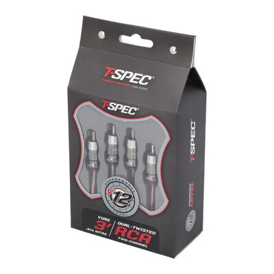 T-SPEC V12R3 T-SPEC 3FT RCA CABLE