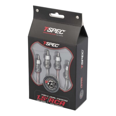 T-SPEC V12R1-5 T-SPEC 1.5" RCA CABLE