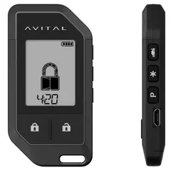 D9757L AVITAL 2-WAY 1MILE REMOTE FOB