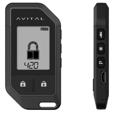 AVITAL D9757L AVITAL 2-WAY 1MILE REMOTE FOB