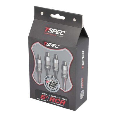 T-SPEC V12R6 T-SPEC 6FT RCA
