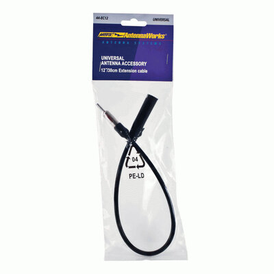 METRA 44-EC12 ANTENNA 12" EXT CABLE