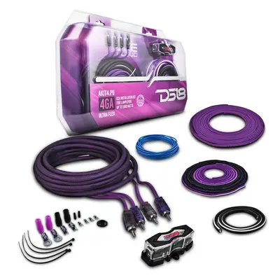 DS18 AKIT4 DS18 4GA COMPLETE AMP KIT