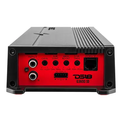 DS18 G3600.1 DS18 GEN-X 1200W 1CH MICRO AMP