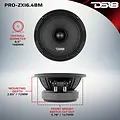 DS18 PRO-ZXI6.4BM DS18 6.5" 500W PRO MIDRANGE SPEAKER