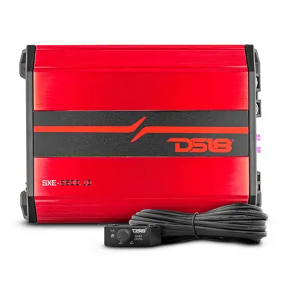 DS18 SXE-2500.1D/RD 1-CHANNEL CLASS D AMPLIFIER 800 WATTS RMS @ 1-OHM
