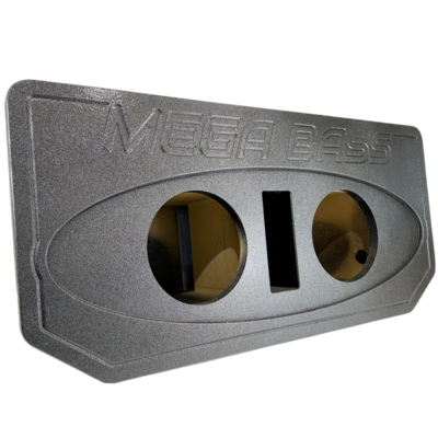 KING BOX KB- AVALANCHE  DUAL 12" SPRAYLINER SPL MIDGATE ENCLOSURE