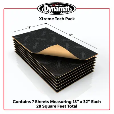DYNAMAT 10428 DYNAMAT 28SQ FT. TECH PACK