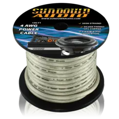 CBL-4 SUNDOWN OFC 4GA 100FT SPOOL