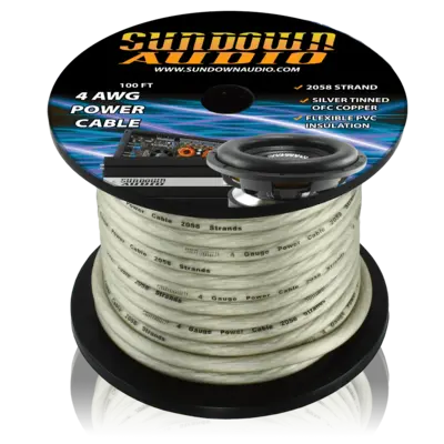 SUNDOWN CBL-4 SUNDOWN OFC 4GA 100FT SPOOL