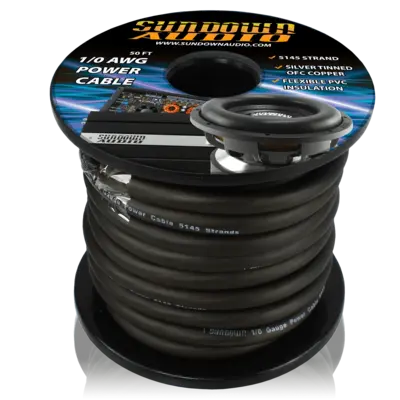 SUNDOWN CBL-1/0 SUNDOWN OFC 0GA 50FT SPOOL