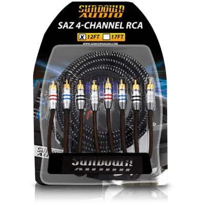 SUNDOWN RCA-SAZ4CH12 SUNDOWN 4CH 12FT RCA