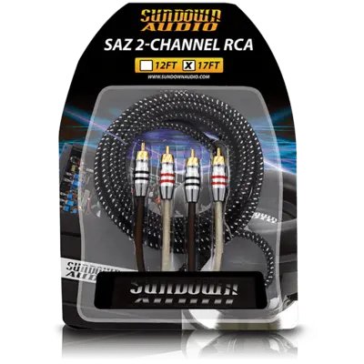 SUNDOWN RCA-SAZ2CH17 SUNDOWN 2CH 17FT RCA