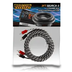 RCA-SB2CH3 SUNDOWN 3FT 2CH RCA