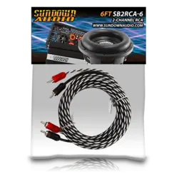 RCA-SB2CH6 SUNDOWN 6FT 2CH RCA
