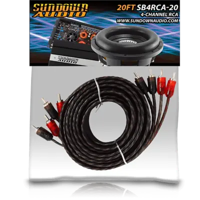 SUNDOWN RCA-SB4CH20 SUNDOWN 20FT 4CH RCA