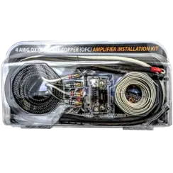 CBL-4KIT SUNDOWN 4GA OFC COMPLETE AMP KIT