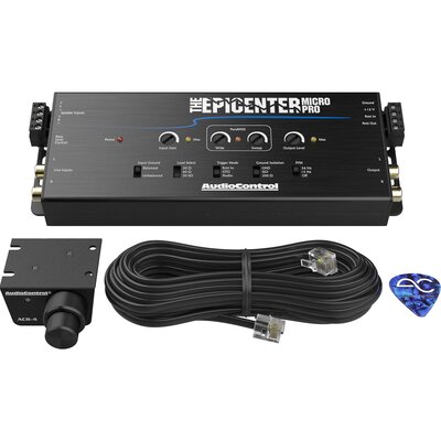 AUDIO CONTROL EPICENTER MICRO PRO BASS PROCESSOR W/LINE OUTPUT CONVERTER