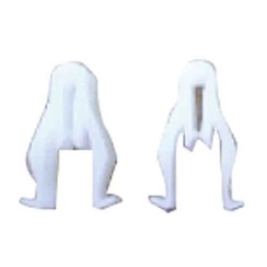 IB-PC7503 White Panel Clip - Package of 50