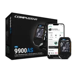 9920AS COMPUSTAR 2-WAY LCD REMOTE&SECURITY
