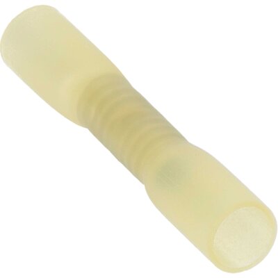 INSTALL BAY HSYBC YELLOW HEAT SHRINK BUTT CON 50PCS