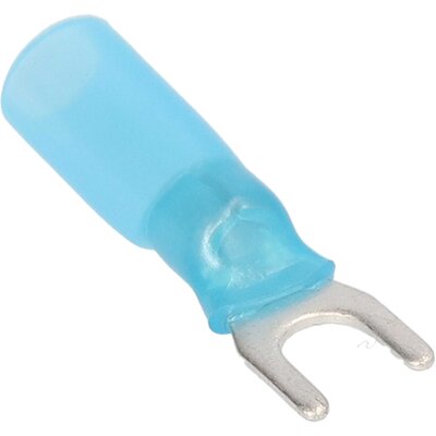 INSTALL BAY HSBVST8  HEAT SHRINK BLUE VINYL TERM 16/14GA 100 PCS