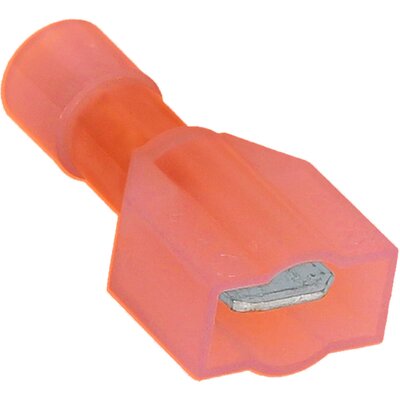 INSTALL BAY RNMD250F MALE SPADE FULLY INSULATED 22/18 GA RED