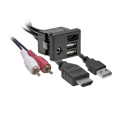 AXXESS AX-GMUSBAUX-6 6FT DUAL USB/HDMI/ AUX EXTENTION