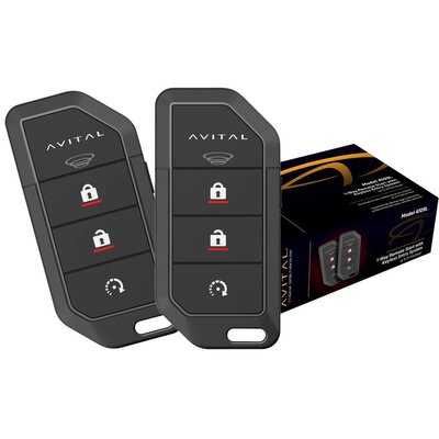 AVITAL 4109L AVITAL 1WAY REMOTE START SYSTEM