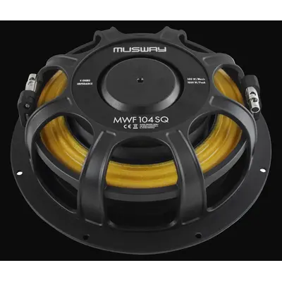 MWF104SQ MUSWAY SLIM 10" 500W SVC 4OHM SUB