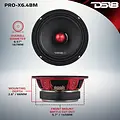 DS18 PRO-X6.4BM DS18 PRO 500W 6.5" MIDRANGE