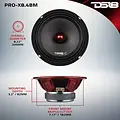 DS18 PRO-X8.4BMPK DS18 PRO 8" MID /1" TWEETER COMBO