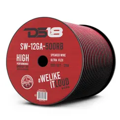 SW-12GA-500RB DS18 12GA 500FT SPK WIRE SPOOL