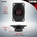 DS18 G4.6XI DS18 4X6" 90W SPEAKER