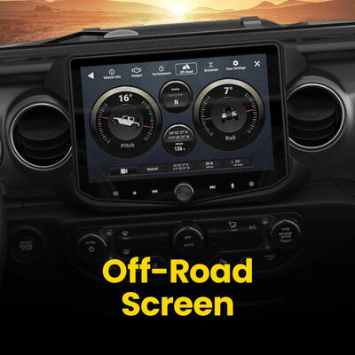 SRK-JW18HX JEEP 18-UP HORIZON 10" DASH KIT/ INTERFACE