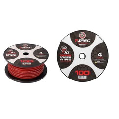 T-SPEC V10 4AWG 100FT POWER WIRE