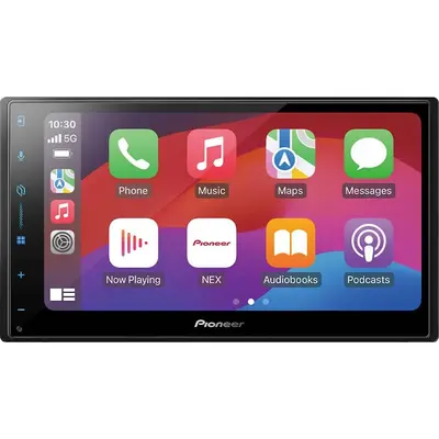 PIONEER DMH-W3050NEX PIO SDIN/DDIN MULTI MEDIA WIRELESS CARPLAY RECIEVER