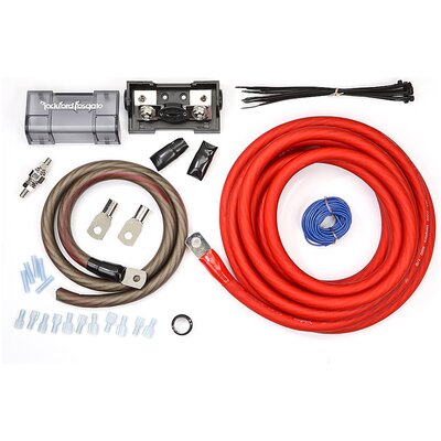 ROCKFORD FOSGATE RFK1 RF 1/0AWG POWER  AMP KIT