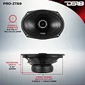 DS18 PRO-ZT69 DS18 550W 6X9" PRO COAXIAL SPK