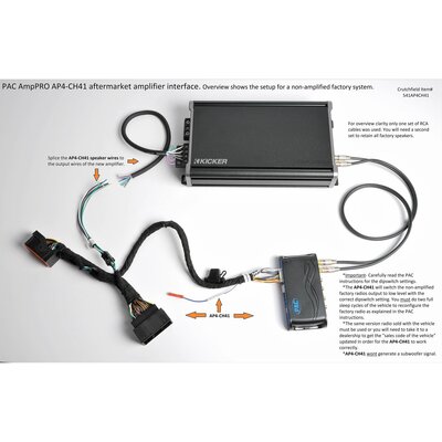 AP4-CH41 PAC AMP RO 13-19 CHRYS/DODGE JEEP INTERFACE