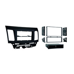 99-7011 MITSUBISHI  08-17 SDIN/DDIN DASH KIT