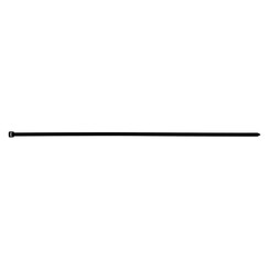 BCT24 INSTALL BAY 24" BLK ZIP TIES 100PCS/BAG