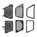 METRA JP-1018 Lower Dash Speaker Grille Cut-ins - Fits Select Jeeps®