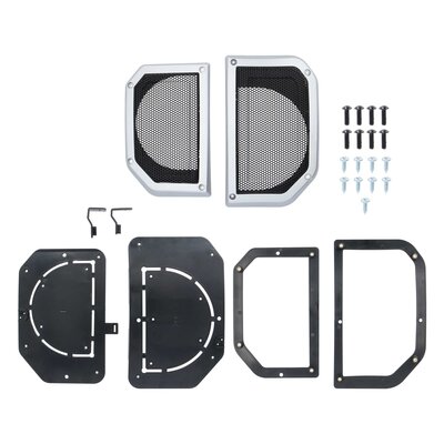 METRA JP-1020 Lower Dash Speaker Grille Cut-Ins - Jeep Wrangler JL | Gladiator JT 2024-2026