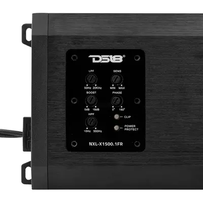 DS18 NXL-X1500.1FR DS18 MARINE IPX67 1500W 1CH MICRO AMP