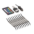 METRA DL-RGBK2 RGB 10PC ACCENT STRIP LIGHT KIT